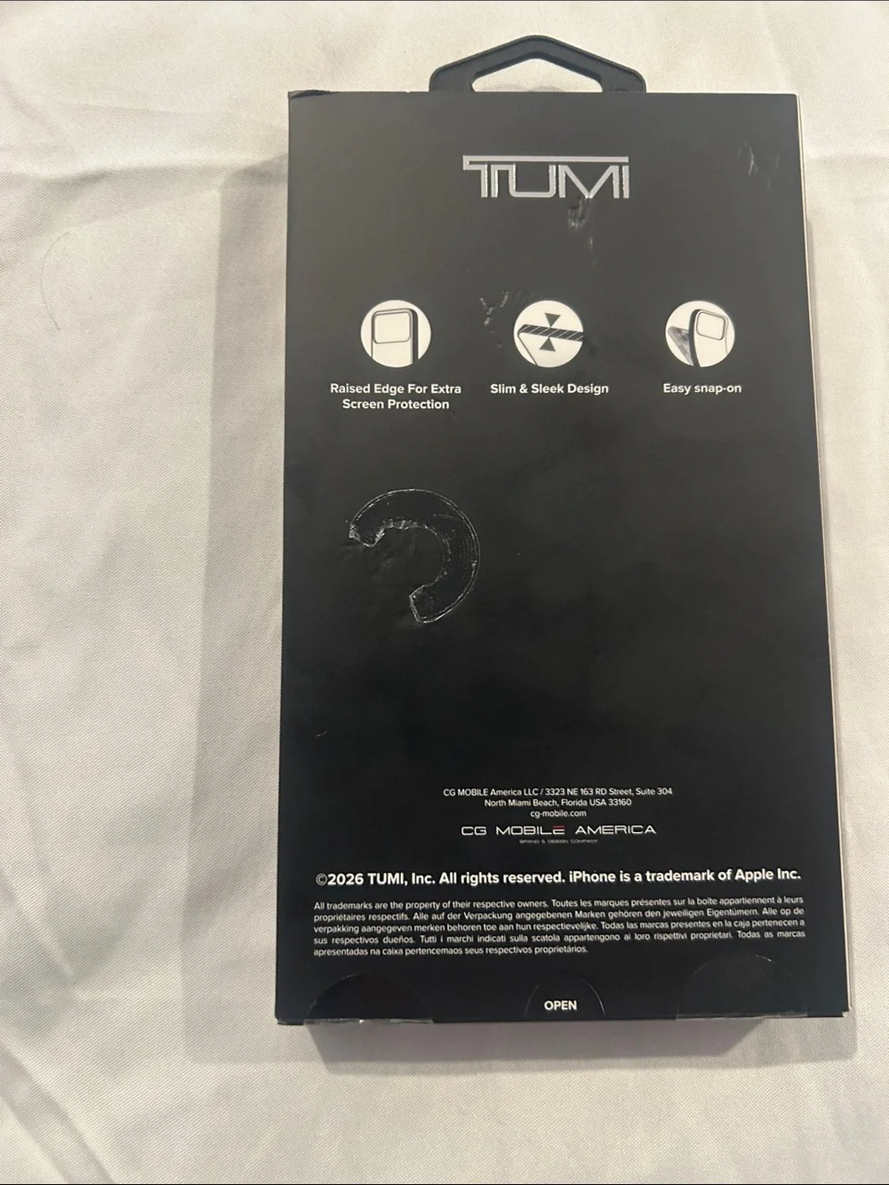 Tumi genuine phone